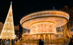 Las luces de Navidad en Valencia