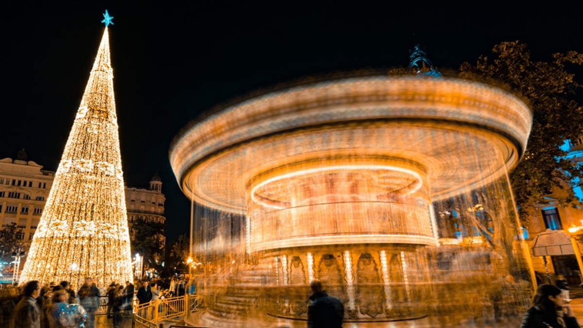 Las luces de Navidad en Valencia