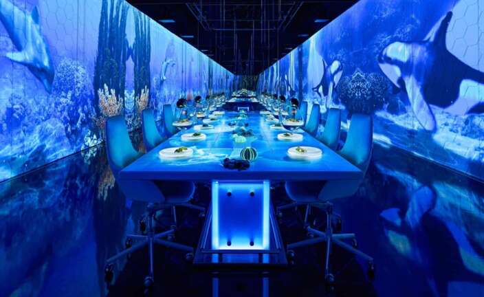 El restaurante Sublimotion en Ibiza