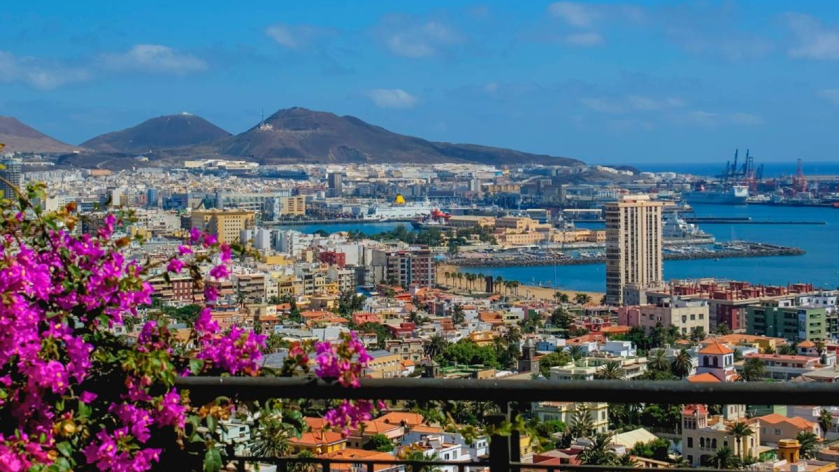 Las vistas de Las Palmas de Gran Canaria