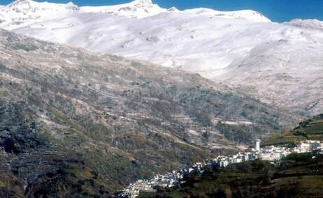 El pueblo de Dílar en Granada