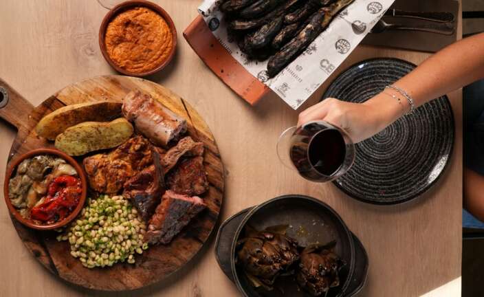 Calçots y carnes, la propuesta invernal de Mamut