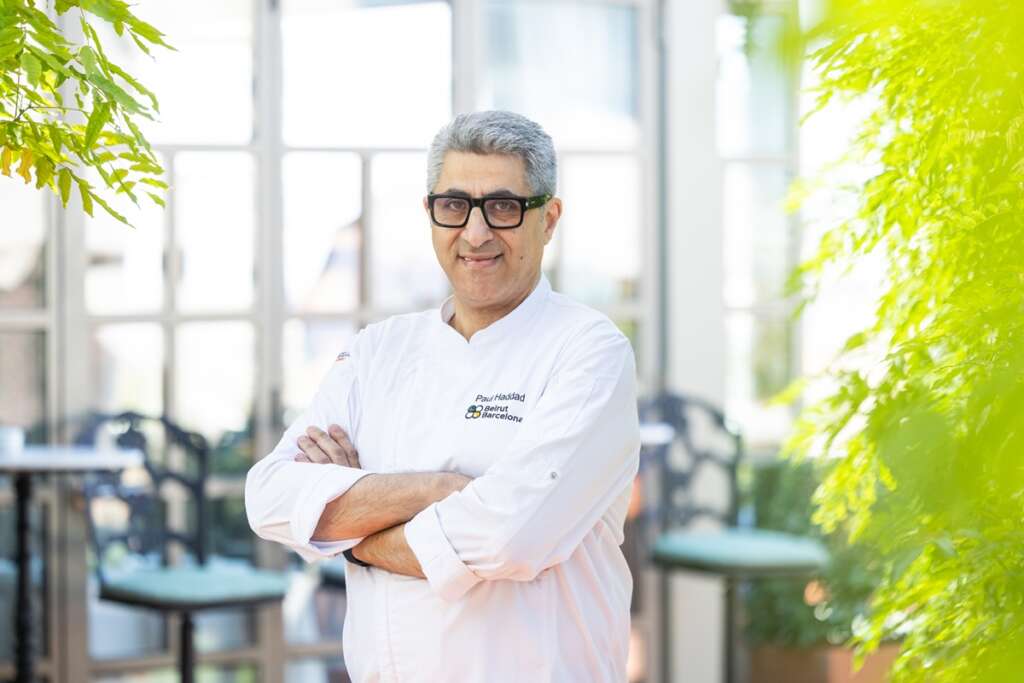 Paul Hadad, el cocinero detrás del Jardín Libanés
