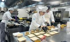 Showcooking de Amara en el MOM Culinary Institute.