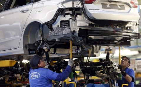 Planta de Ford en Almussafes. EFE.