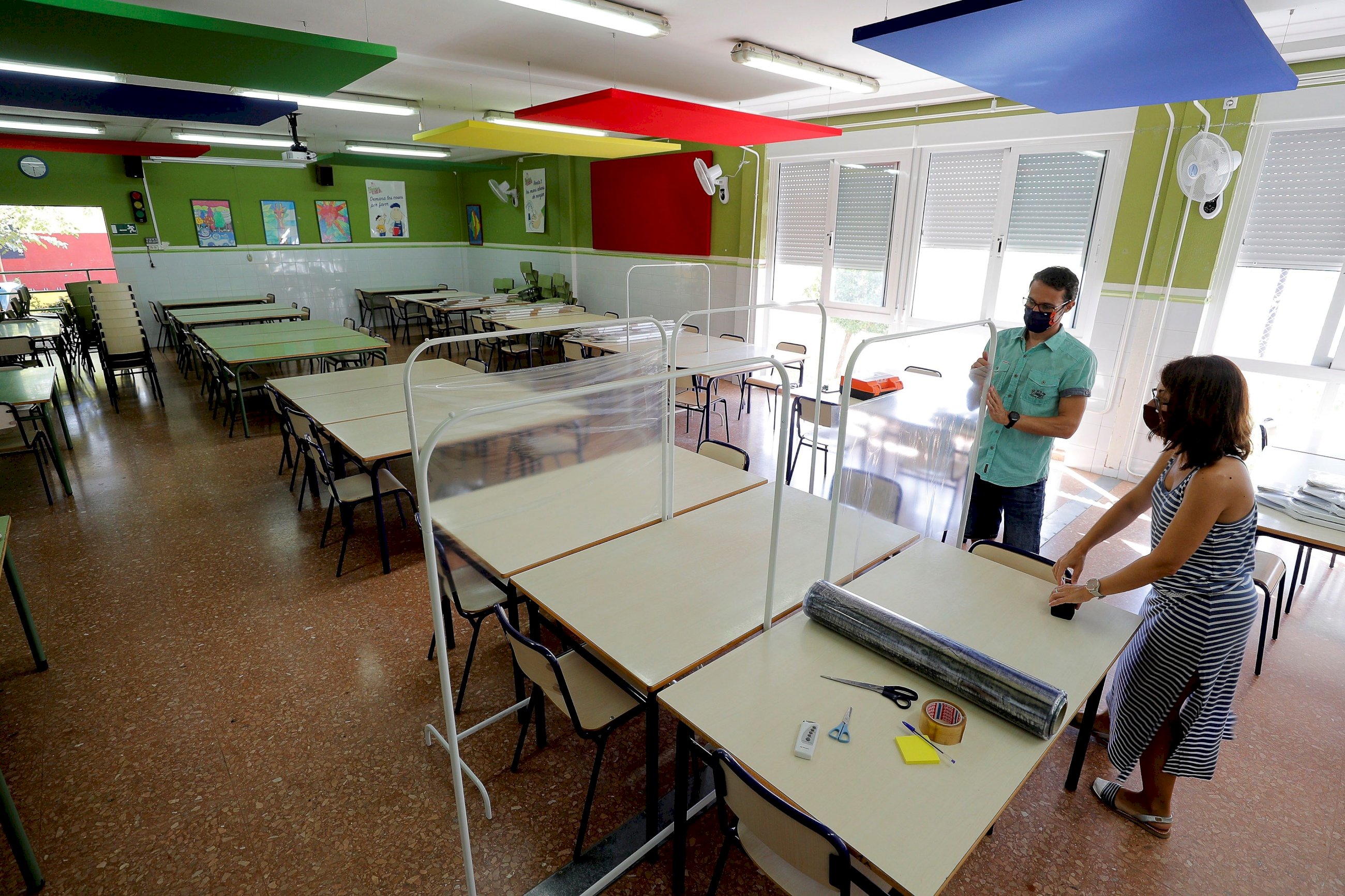 Colegios de la Comunitat Valenciana, preparados para el inicio del nuevo curso escolar / EFE