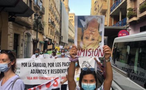 los mir protestan en alicante