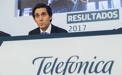 El presidente ejecutivo de Telefónica, José María Álvarez-Pallete, en una imagen de archivo. Fotografía: Telefónica