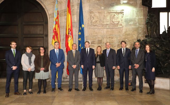 Representantes de la CEV y la GVA