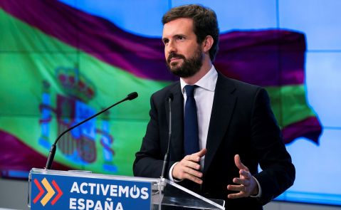 Pablo Casado anuncia que si prospera la enmienda del PSOE, Podemos y ERC para eliminar el castellano como lengua vehicular llevará la ley Celaá a los tribunales