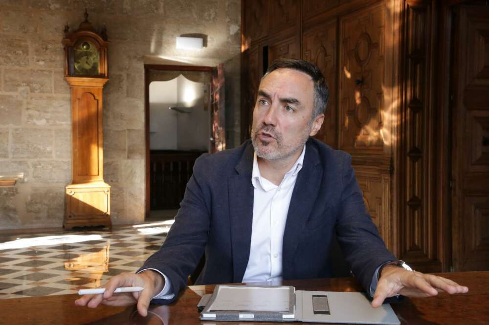 El director general de Coordinación de Acción del Gobierno y responsable de la Oficina de la Estrategia Valenciana para la Recuperación, Juan Ángel Poyatos.