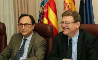 Vicent Soler y Ximo Puig no se aclaran con la ofensiva fiscal contra Madrid. // EFE