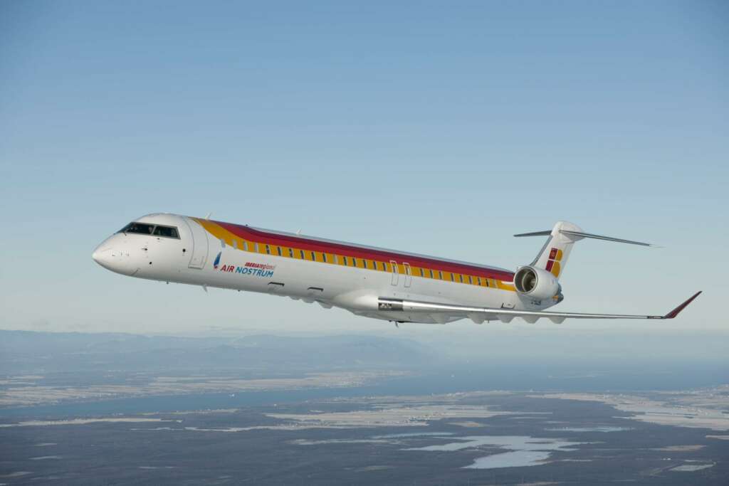 Avió d'Air Nostrum.