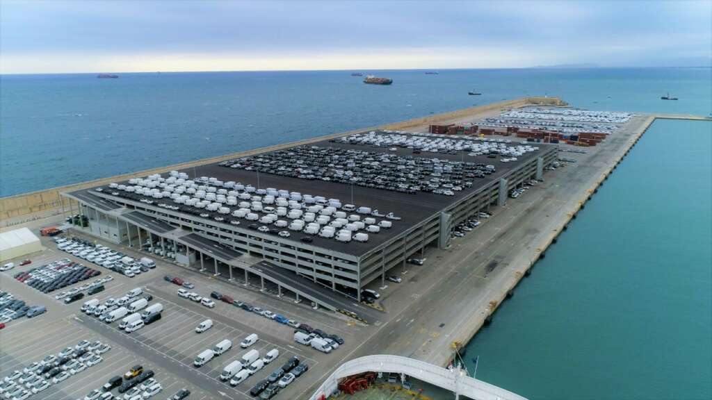 El 14% de la energía eléctrica del Puerto de València será de origen solar./ Puerto de Valencia