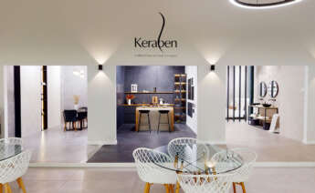 Exposición de Keraben, empresa del grupo Victoria