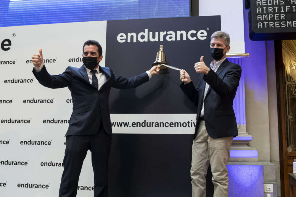 Toque de campana de Endurance Motive. Foto: Endurance Motive.