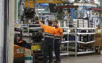 Planta de Ford en Almussafes. Foto EFE: Kai Forsterling