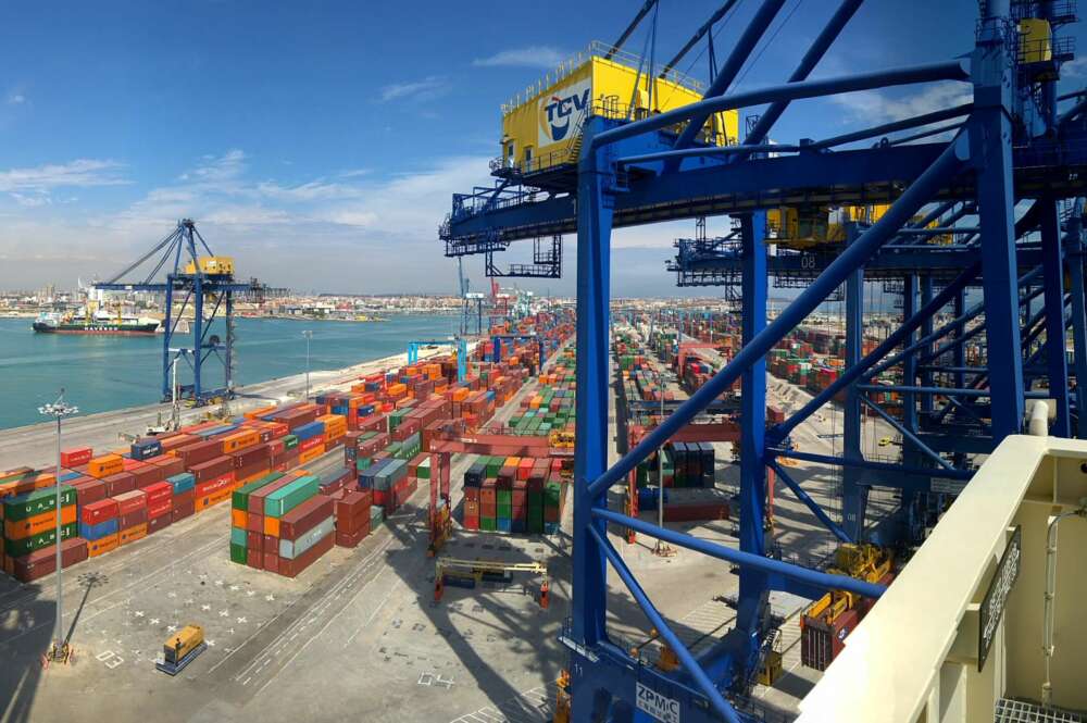 Vista del Puerto de Valencia. Foto: Valenciaport.