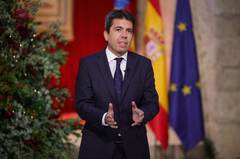 El president de la Generalitat, Carlos Mazón.