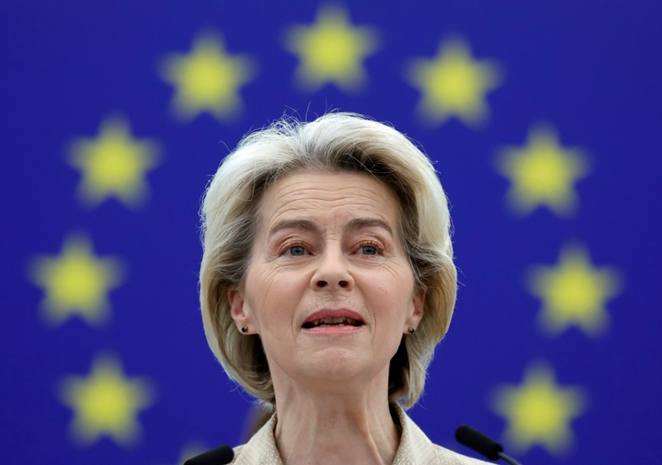 La presidenta de la Comisión Europea, Ursula Von der Leyen. Foto: EFE.