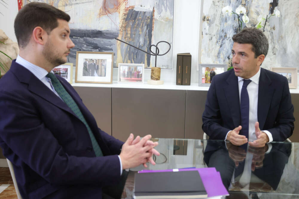 Carlos Mazón se reunió con el alcalde de Gandía