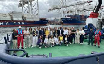 Visita de la AVE en la fábrica de Boluda en Marruecos