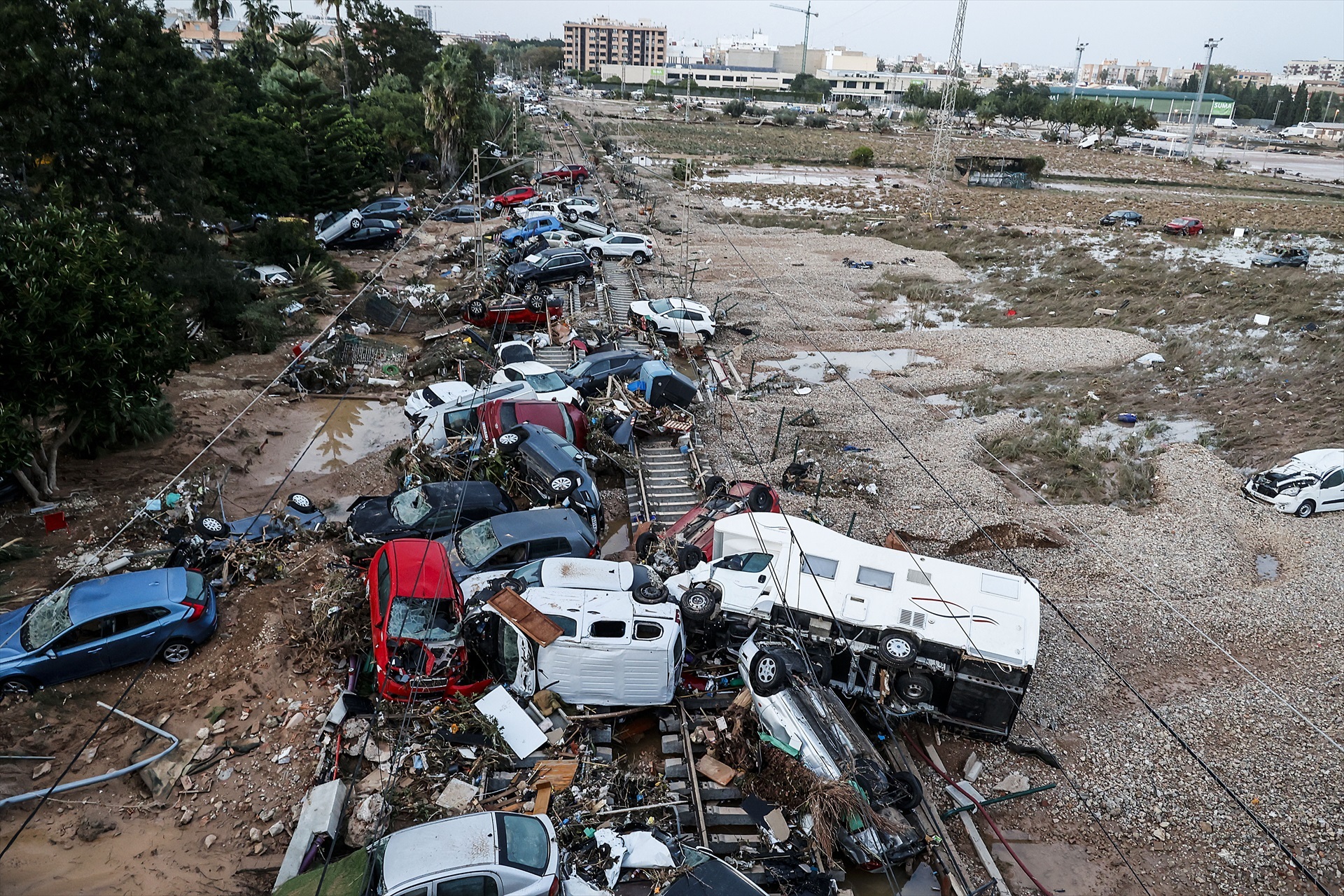 Efectos de la DANA en el municipio de Alfafar (Valencia). Rober Solsona / Europa Press
