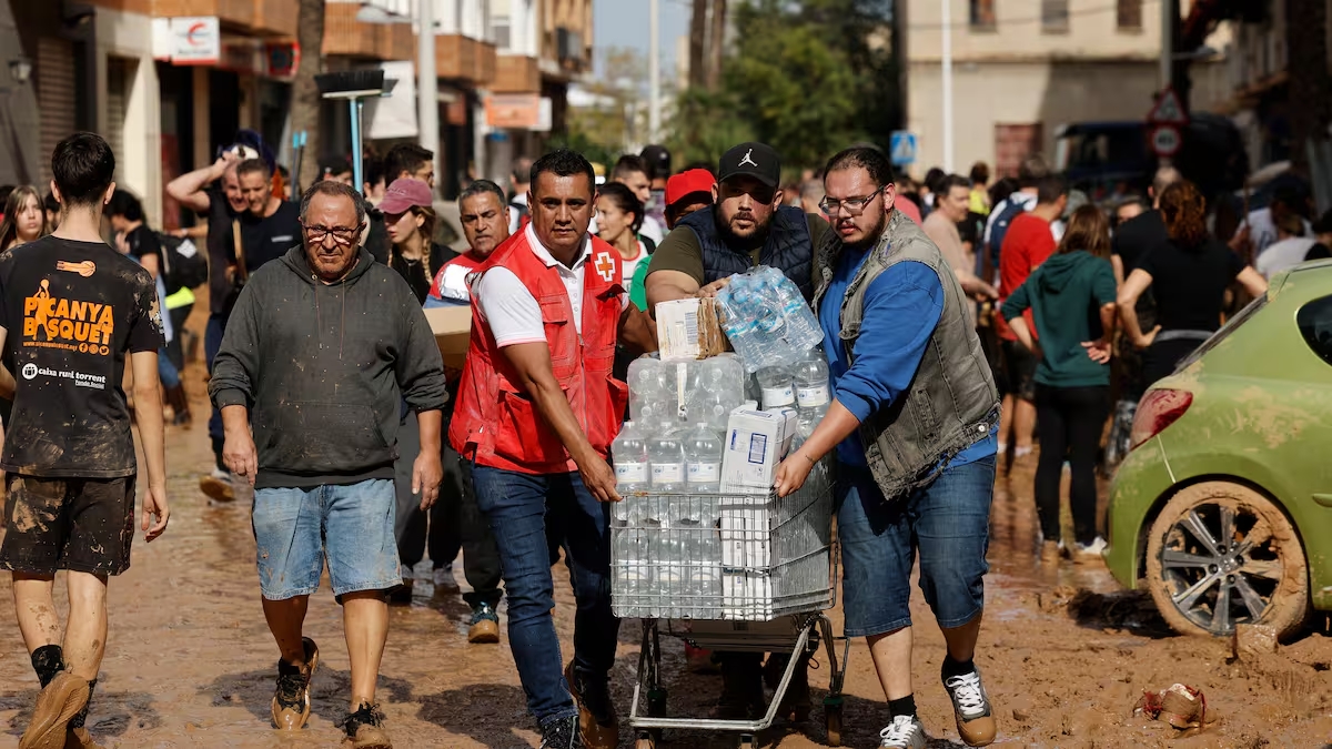 Ayuda social en la DANA