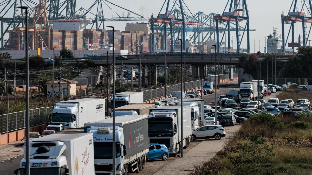 El transporte valenciano afectado por la DANA