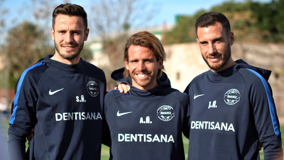 Aarón, Saúl y Jony Ñíguez (Foto: Twitter Aarón Ñíguez)