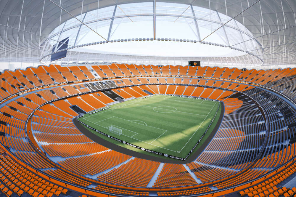 Nuevo Mestalla (Imagen: Valencia CF)