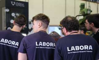 Trabajadores en formación a través del servicio valenciano de empleo Labora