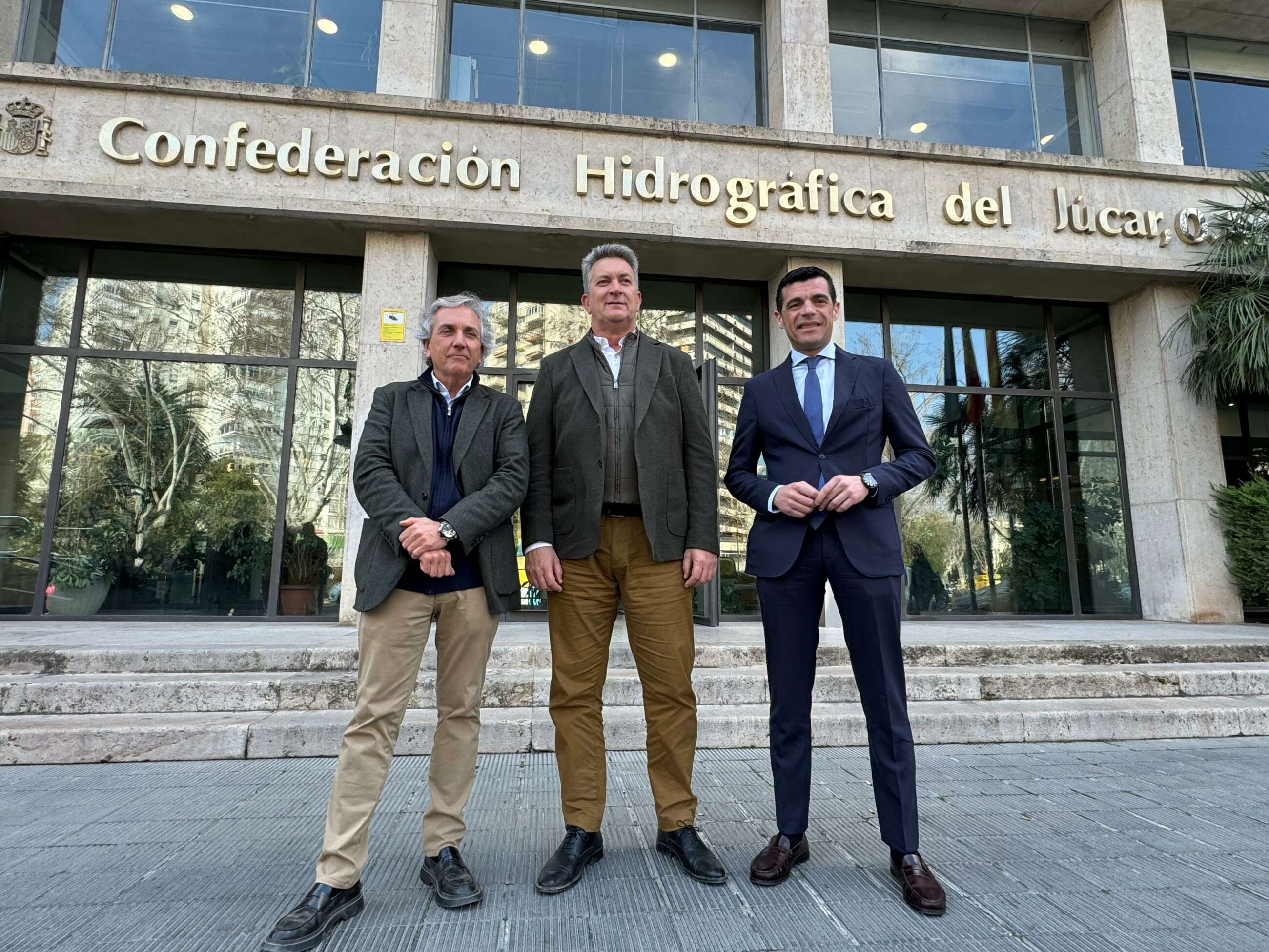 Reunió amb la Confederació Hidrográfica del Xúquer per les obres pendents en el barranc del Poio