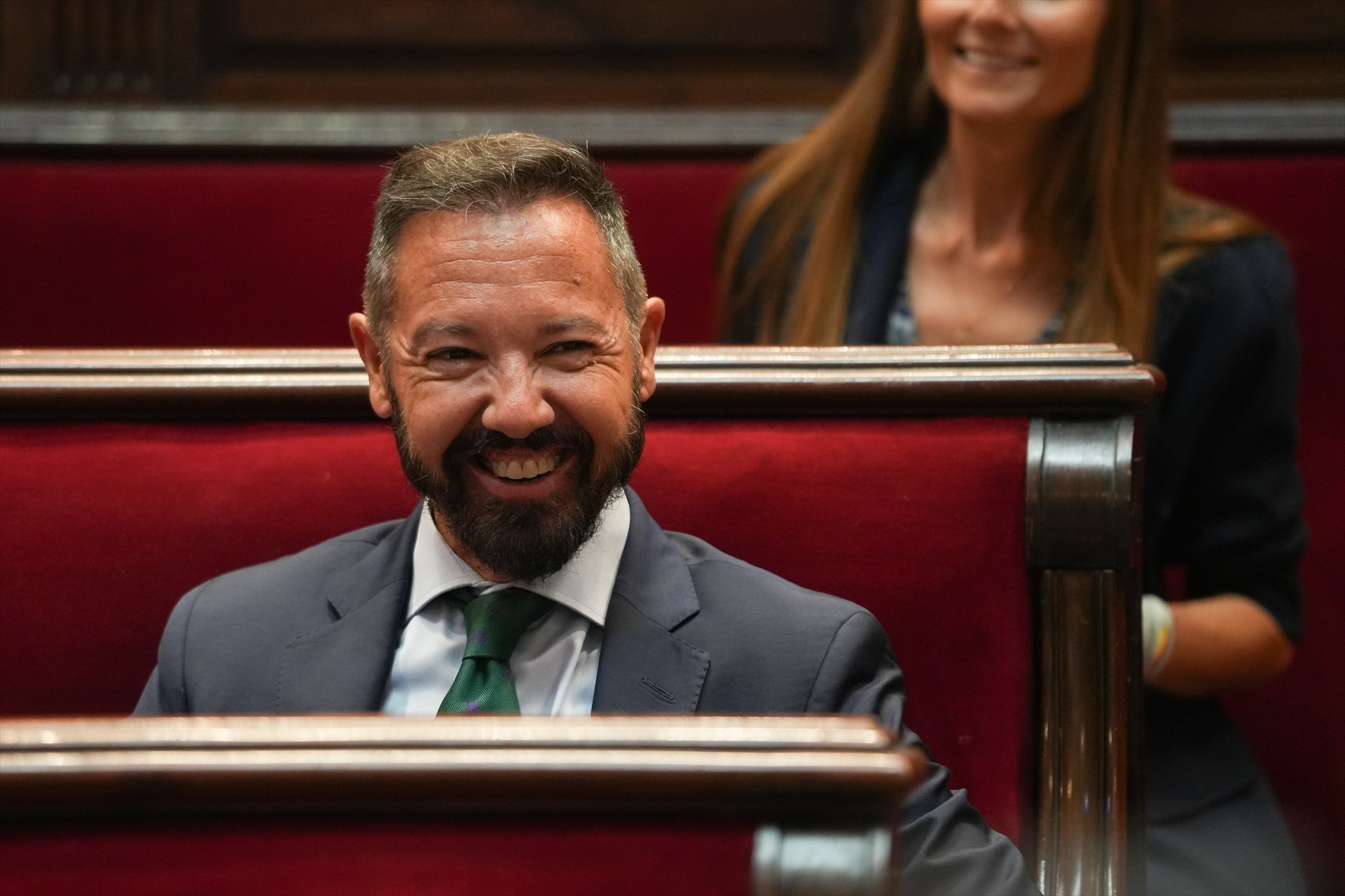 Juanma Badenas, durante una sesión plenaria en el Ayuntamiento de Valencia Jorge Gil / Europa Press