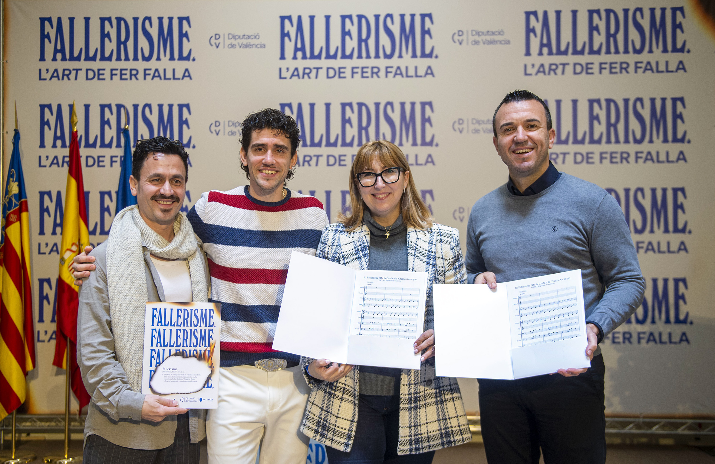 Presentación de la campaña de fallas de la Diputación