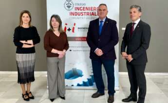 El vicepresidente Francisco Gan Pampols, en la jornadas ‘Ingeniería en tiempos de DANA’, organizadas por el Colegio de Ingenieros Industriales de la Comunitat Valenciana