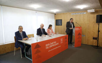 Vicente Boluda interviene en la presentación del Barómetro del Empresario de AVE.