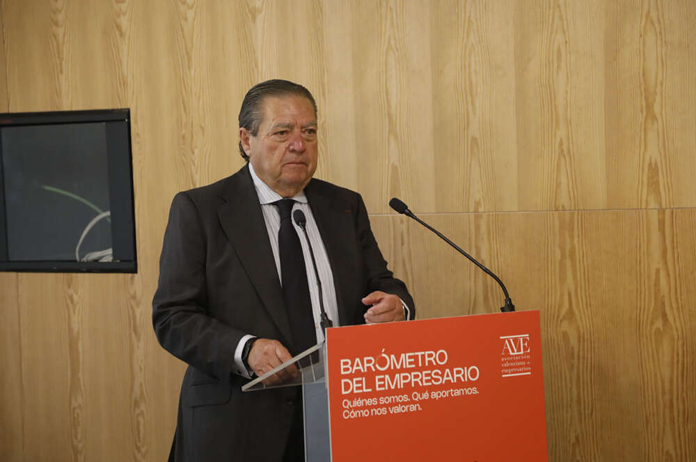 El presidente de AVE, Vicente Boluda.
