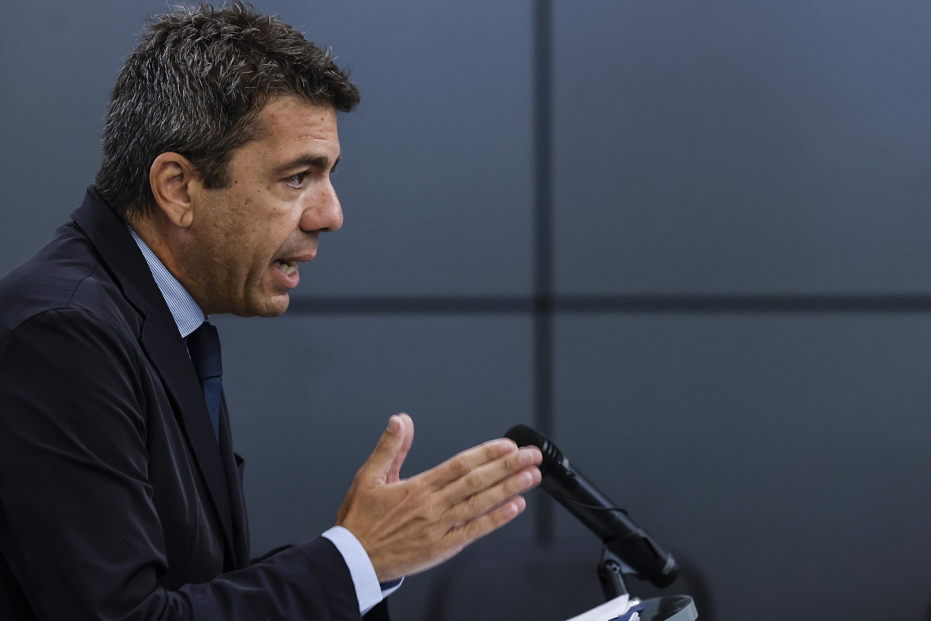 El presidente de la Generalitat Valenciana, Carlos Mazón