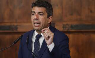 (Foto de ARCHIVO) El presidente de la Generalitat Valenciana, Carlos Mazón, interviene durante un acto institucional, en el Palau de la Generalitat, a 14 de mayo de 2025, en Valencia, Comunidad Valenciana (España). El acto se ha organizado con motivo del Día Internacional de las Familias. Rober Solsona / Europa Press 14 MAYO 2025;FAMILIAS;DÍA;VALENCIA;ACTO 14/5/2025