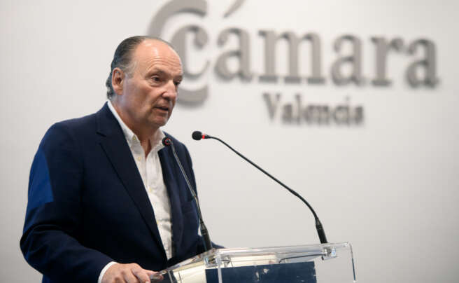 José Vicente Morata, presidente de la Cámara de Comercio de Valencia (Foto: Kike Taberner)