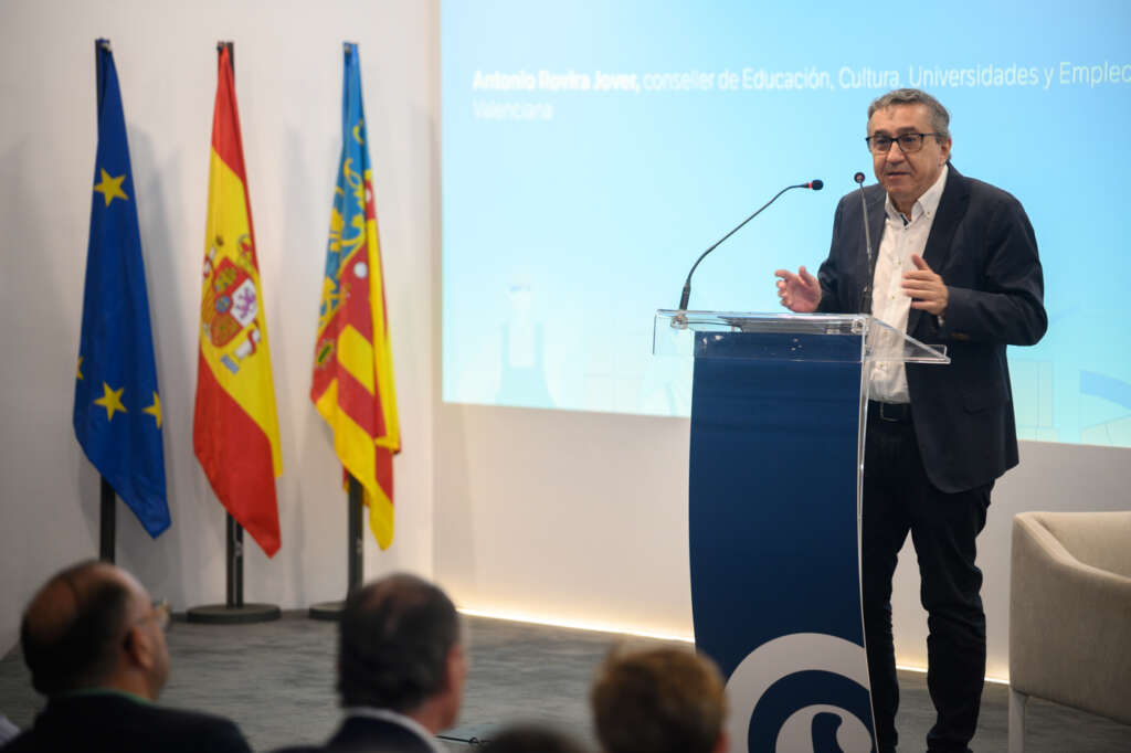 José Antonio Rovira, conseller de Educación de la Generalitat Valenciana. (Foto: Kike Taberner)
