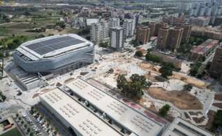 Imagen aérea del Roig Arena, el recinto promovido por Juan Roig
