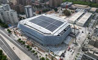 Imagen aérea del Roig Arena, el recinto promovido por Juan Roig