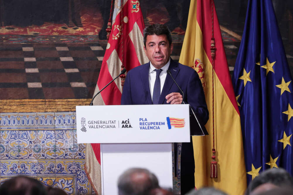 Carlos Mazón, presidente de la Generalitat.