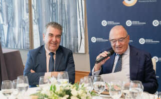Carlos Bertomeu con Carlos Pascual