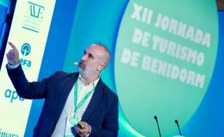 Albert Pascual, director de CaixaBank Tourism&Hotels, en la XII Jornada de Turismo de Benidorm