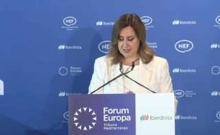 María José Catalá, alcaldesa de Valencia, en el Forum Europa