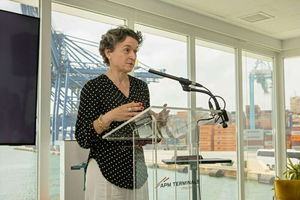 Mar Chao, presidenta de la Autoridad Portuaria de Valencia (APV)