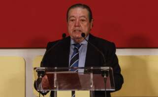 Vicente Boluda, presidente de Boluda Corporación Marítima y de la Asociación Valenciana de Empresarios (AVE), durante la entrega de los Premios Rei Jaume I. Rober Solsona / Europa Press